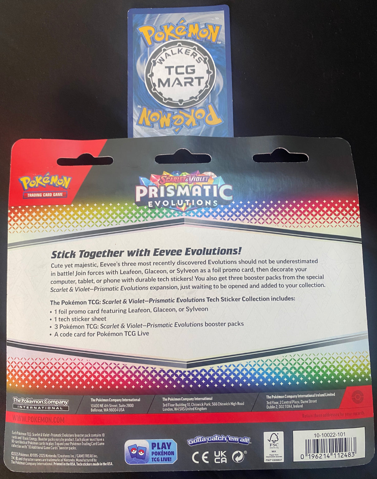 Prismatic Evolutions Sylveon Pormo - X3 Packs