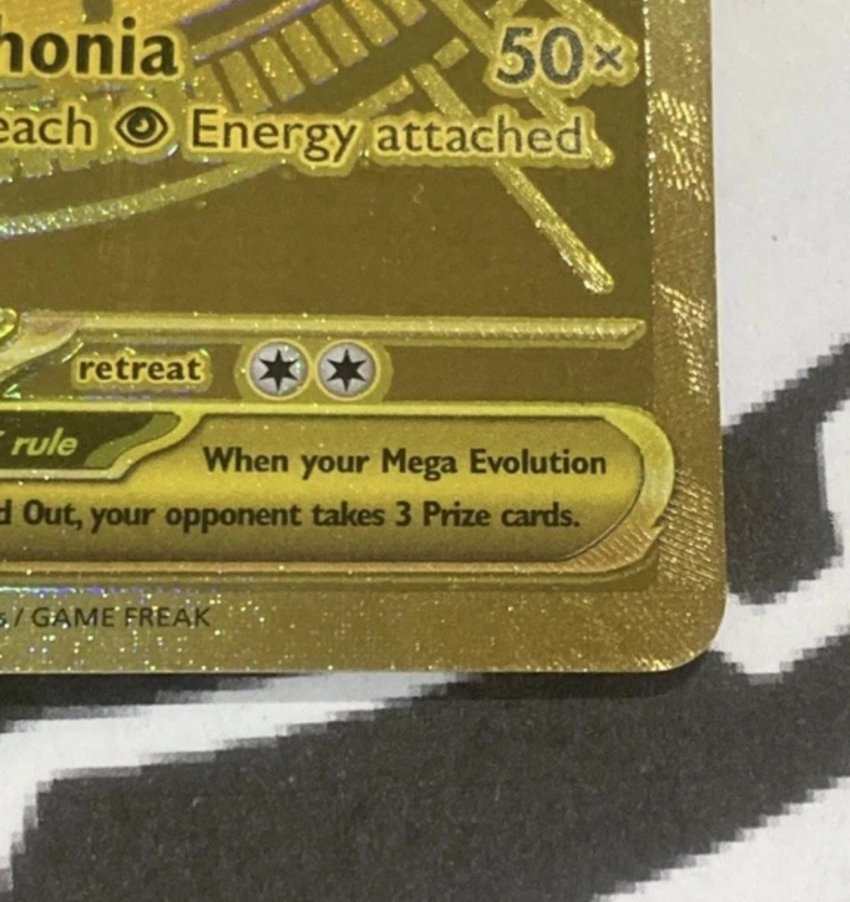 Gardevoir EX - 187/132 GOLD CARD