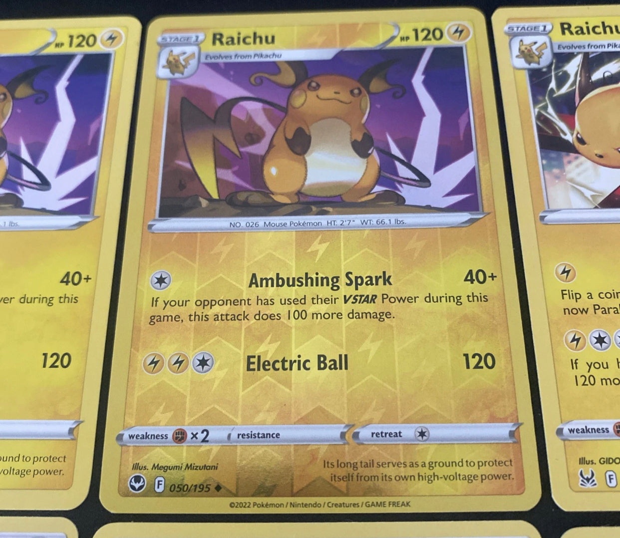 Raichu - Holo Mix Pack