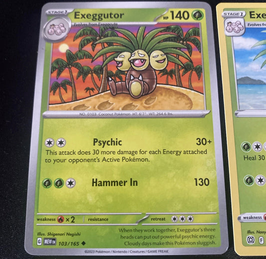 Exeggutor  - Mix Pack