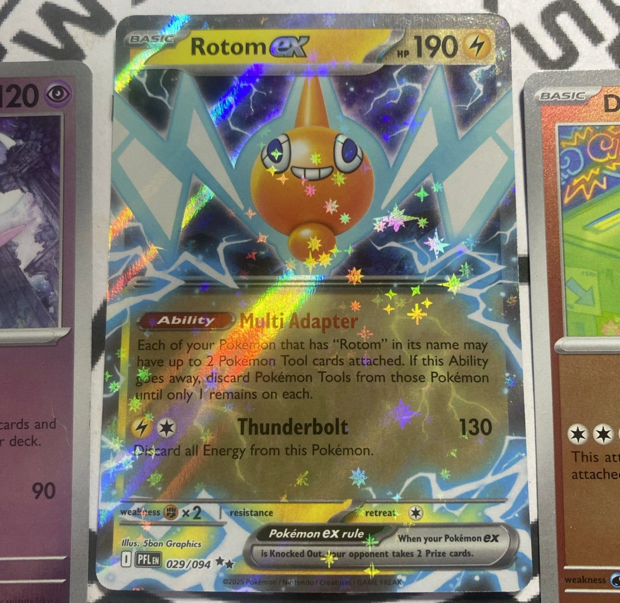 Rotom ex - 029/094 Mix holo Pack