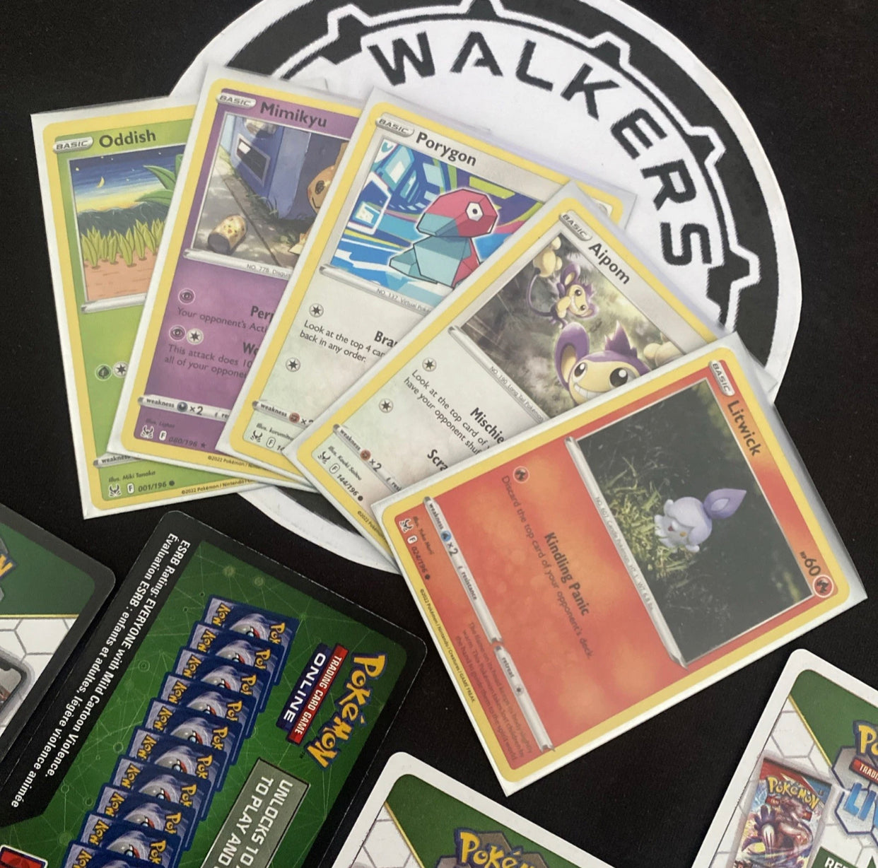 x5 Random Cards - x5 Card Sleeves