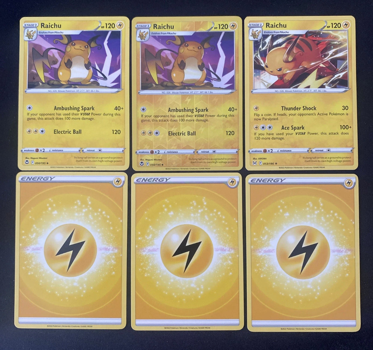 Raichu - Holo Mix Pack