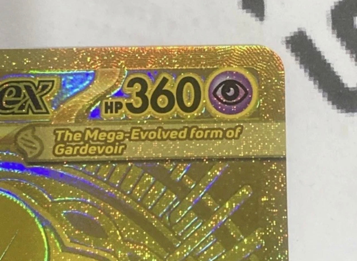 Gardevoir EX - 187/132 GOLD CARD