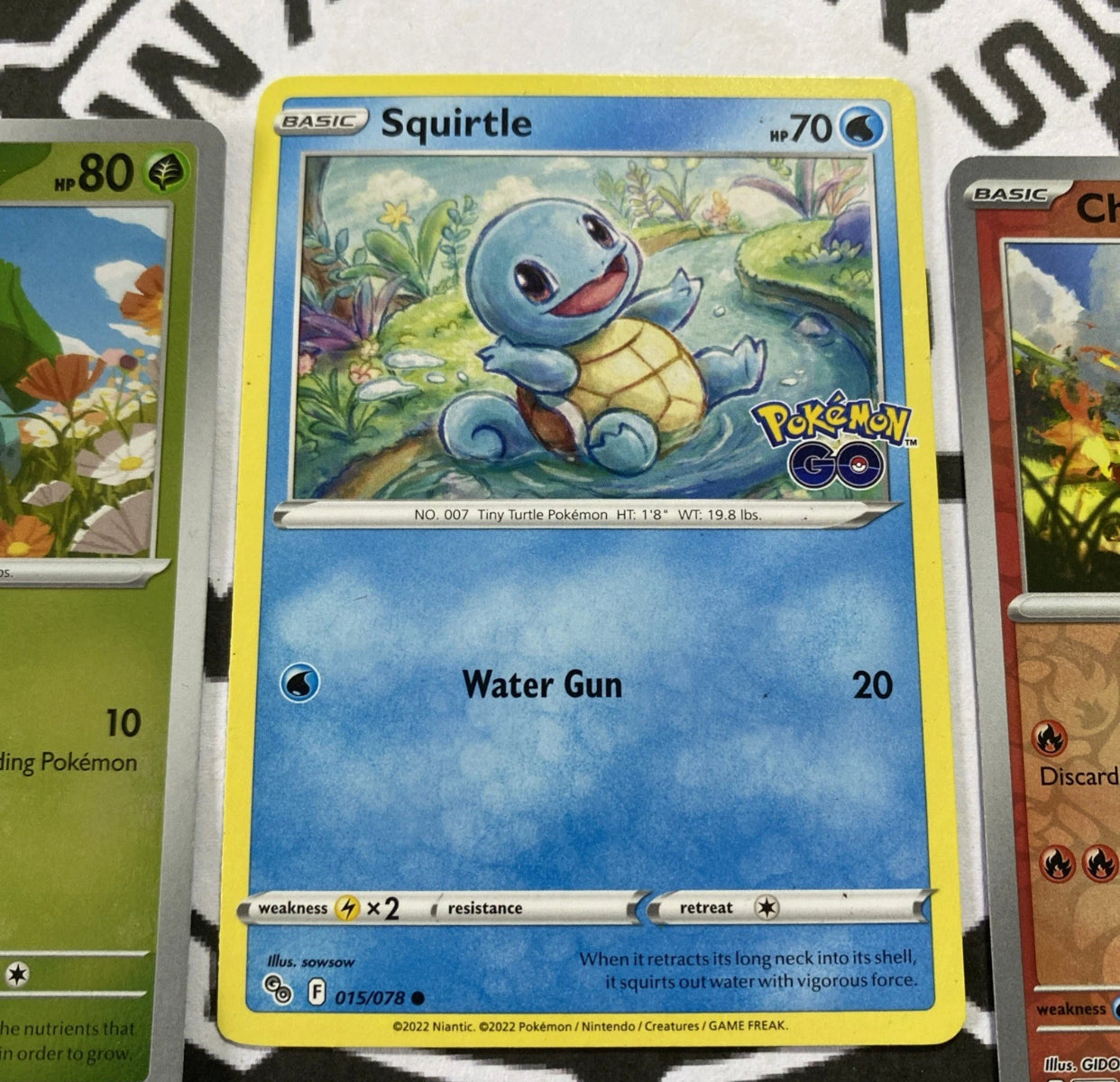 Bulbasaur, Squirtle, Charmander - Mix Pack