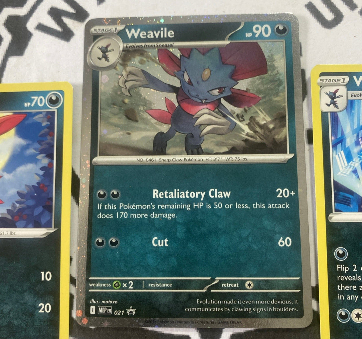 Weavile - Promo Mix Pack