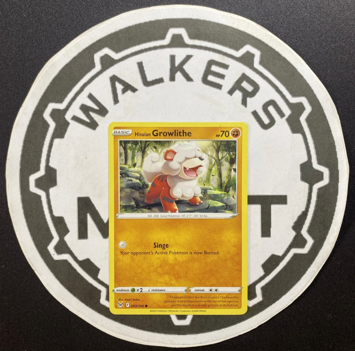 HISUIAN GROWLITHE - 083/196