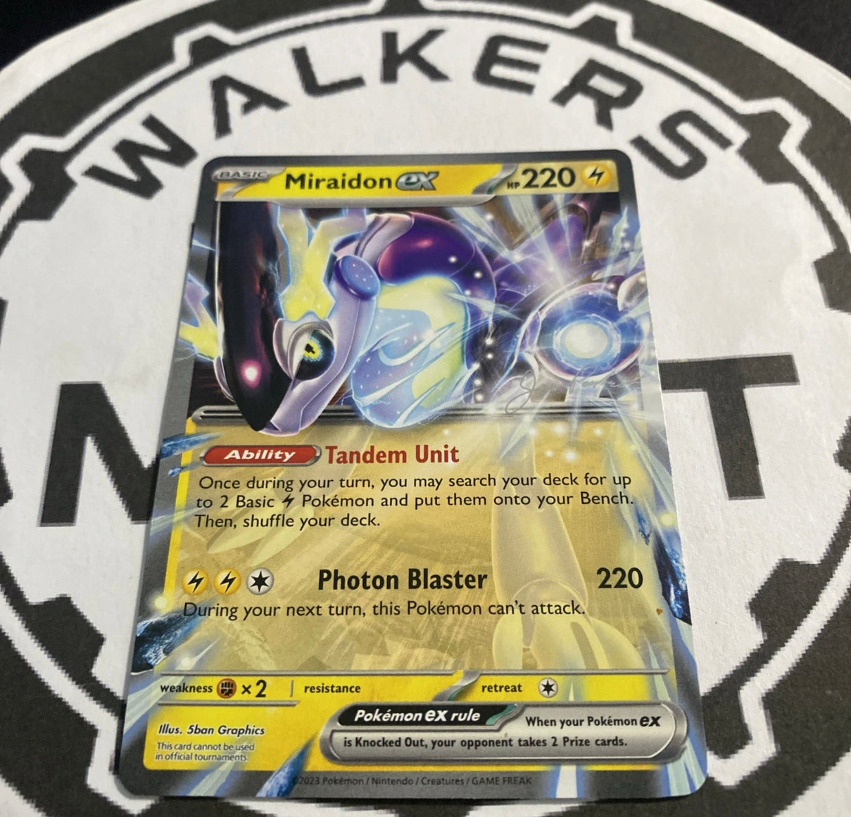 Miraidon ex - STAMP Jesse Parker